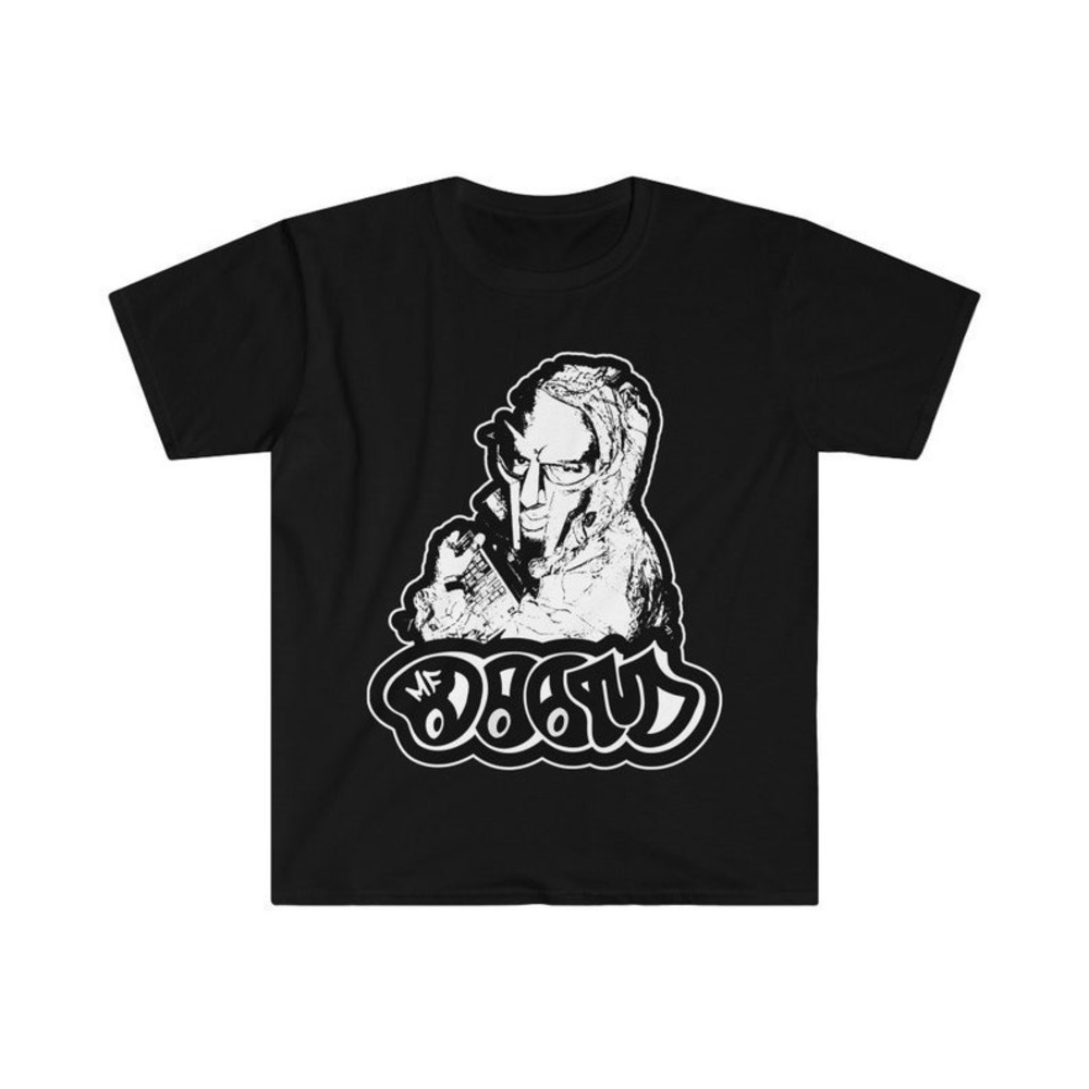 MF DOOM Shirt Punk Style Graphic Multi Color Tee Hiphop Rap Mfdoom